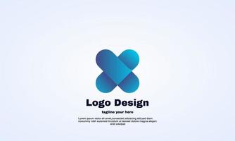 elementos de diseño vectorial para el logotipo de la empresa corporativa de su negocio, colorido abstracto. logotipo moderno, plantilla de diseño corporativo de empresa comercial. vector