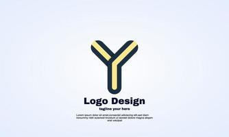 stock illustrator initial y icon logo design element vector