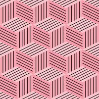 hexagonal pink background pattern for screening on various materials such as bags, handkerchiefs, mobile phone cases, glass, etc. vector