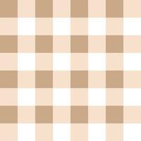 seamless pattern brown cream plaid patter vector