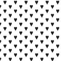 black heart pattern background vector
