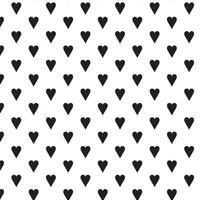 black heart pattern background vector