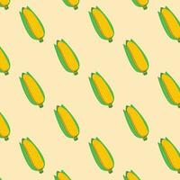 corn Vegetable maize Background pattern, cross pattern, for screening on various materials such as bags, handkerchiefs, mobile phone cases, glass, etc. vector