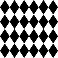 black and white diamond square pattern vector