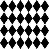 black and white diamond square pattern vector