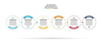 Presentation business infographic template vector