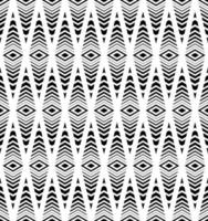 BLACK AND WHITE BACKGROUND WITH VECTOR GEOMETRIC SCANDINAVIAN PATTERN