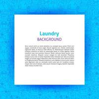 Laundry Paper Template vector