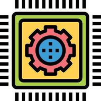 HARDWARE TECHNOLOGY ICON VECTOR .