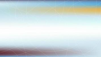 Abstract blue, yellow horizontal background for design. Smooth satin vector gradient. With pink highlights.