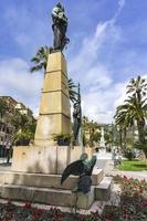 Monument to Victor Emmanuel II in Santa Margherita Ligure, Italy photo