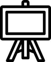 simple blackboard vector icon, editable, 48 pixel
