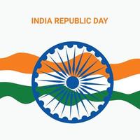 vector día de la república de la india