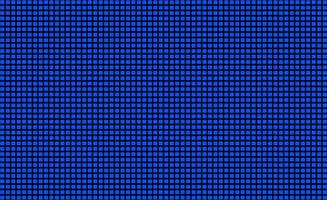 Fondo texturizado con formas a cuadros, pantalla lcd de pared de video de color azul vector