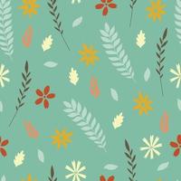 Floral seamless pattern seamless background 05 vector