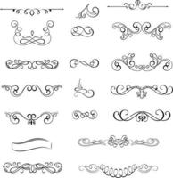 Royal calligraphic elements