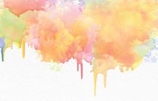 Colorful Abstract Cute Watercolor vector