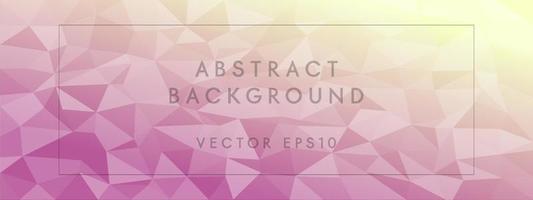 low poly abstract modern background. pastel colors chaotic triangles of variable size and rotation. Minimalist layout for business card landing page wallpaper website brochure. Trendy vector eps10