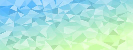 Fondo moderno abstracto de baja poli. Triángulos caóticos de colores brillantes de tamaño y rotación variables. Diseño minimalista para el folleto del sitio web de papel tapiz de la página de destino de la tarjeta de visita. vector de moda eps10