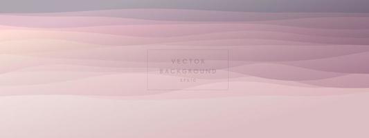 abstract waves fluid shape levels background delicate pastel color gradient. Trendy template for flyer poster business card landing page website. vector illustration eps 10