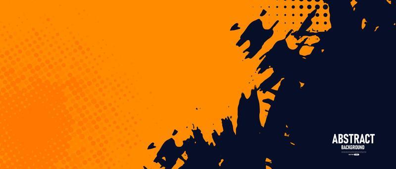 Abstract grunge background with halftone style