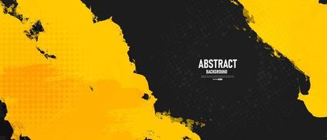 Abstract grunge background with halftone style vector