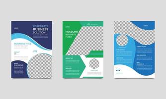 Business brochure flyer design a4 template.Leaflet advertising abstract background, Modern poster magazine layout template. vector illustration.
