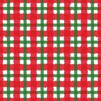 Christmas Pattern Seamless Plaid Repeating Vector With Red Green And White Color Design for print, Christmas tartan, gift wrap, textiles, Christmas tartan backgrounds.