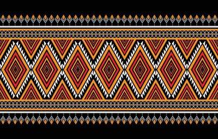 Geometric ethnic patterns tribal traditional indigenous. Embroidery style design for background, wallpaper, carpet, fabric, wrap, batik, vector illustration