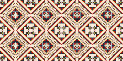 Abstract ethnic geometric pattern design for background or wallpaper. vector