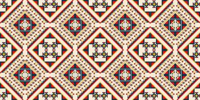 Abstract ethnic geometric pattern design for background or wallpaper. vector