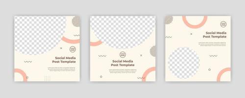 Modern Social Media banner template can be edited. Anyone can use this design easily. Promotional web banners for social media. Elegant sale and discount promo - Vector. vector