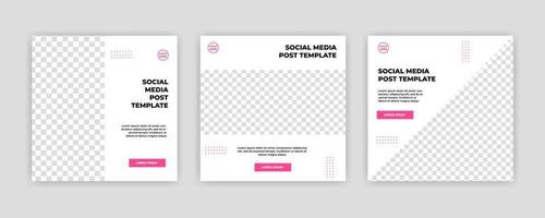 Modern Social Media banner template can be edited. Anyone can use this design easily. Promotional web banners for social media. Elegant sale and discount promo - Vector. vector