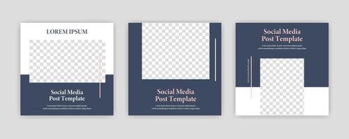 Modern Social Media banner template can be edited. Anyone can use this design easily. Promotional web banners for social media. Elegant sale and discount promo - Vector. vector