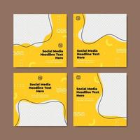 Modern Social Media banner template can be edited. Anyone can use this design easily. Promotional web banners for social media. Elegant sale and discount promo - Vector. vector