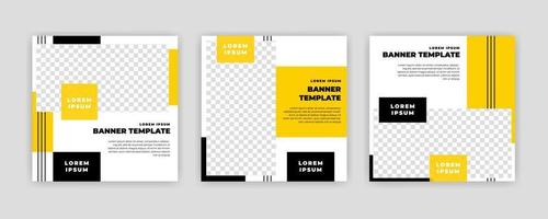 Unique Modern Editable Social Media banner template. Anyone can use this Easy Design Promotion web banner for social media. Modern elegant sales and discount promotions - Vector. vector