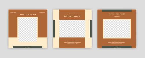 Unique Modern Editable Social Media banner template. Anyone can use this Easy Design Promotion web banner for social media. Modern elegant sales and discount promotions - Vector. vector