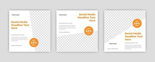 Unique Modern Editable Social Media banner template. Anyone can use this Easy Design Promotion web banner for social media. Modern elegant sales and discount promotions - Vector. vector