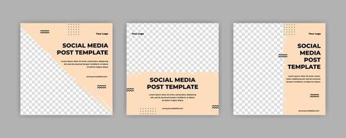 Unique Modern Editable Social Media banner template. Anyone can use this Easy Design Promotion web banner for social media. Modern elegant sales and discount promotions - Vector. vector