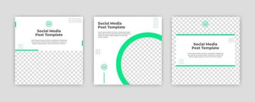 Se puede editar la plantilla moderna de banner de redes sociales. cualquiera puede usar este diseño fácilmente. banners web promocionales para redes sociales. elegante promoción de venta y descuento - vector. vector