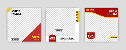 Unique Modern Editable Social Media banner template. Anyone can use this Easy Design Promotion web banner for social media. Modern elegant sales and discount promotions - Vector. vector