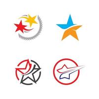 Star icon Template vector illustration