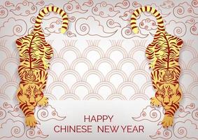 chinese new year art work asian design vector