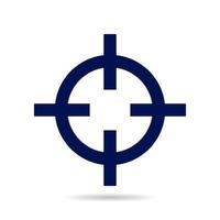 Shooting target icon. target vectors. eps10 vector