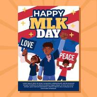 Spirit of Martin Luther King Day vector