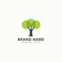 Tree Logo abstract design vector template. Tree vector logo this beautiful tree is a symbol of life, beauty, growth, strength, and good health.