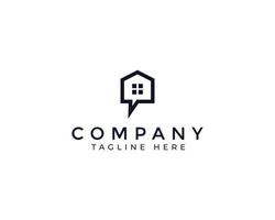 Real Estate Logo, Construction Architecture Building Logo Design for real estate chat, chat communicate, communication vector