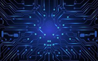 Abstract circuit board background vector