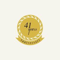 set of anniversary logotype style with handwriting golden color for celebration event vector