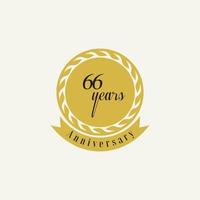 set of anniversary logotype style with handwriting golden color for celebration event vector